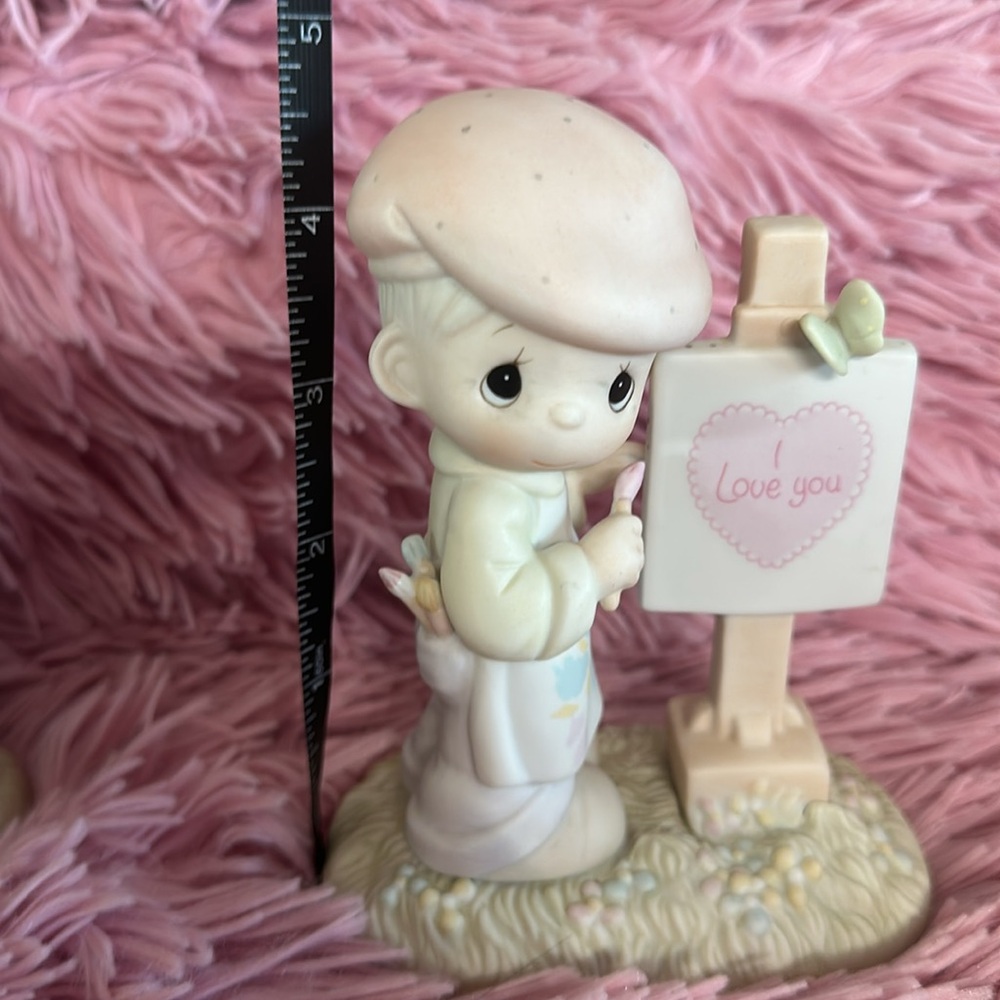 Loving You Dear Valentine Precious Moments Pair - Picture 13 of 13